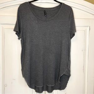 Gentle Fawn Scoop Neck Alabama Tee in Dark Grey